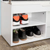 FSR27-W lavička na boty lavice na boty skříňka na boty 80x47x30cm