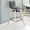 FST45-DG Barová židle otočná židle otočná o 360 ° na barovou stoličku