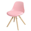 SoBuy FST46-P Židle Dětská židle Růžová