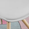FST46-W Dětská židle Židle Bílá Výška sedáku 35cm