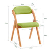 SoBuy FST92-GR Skládací židle Kuchyňská židle Zelená 47x77x60cm