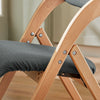 SoBuy FST92-SG Skládací židle Kuchyňská židle Tmavě šedá 47x77x60cm