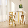FWT56-W barový stůl vysoký stůl barový pult kuchyňský pult bambus