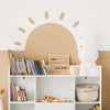 SoBuy KMB55-W Knihovna pro děti Dětská police Police na hračky Nábytek do dětského pokoje Bílá 106x104x30cm